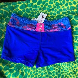 California kisses lace waist crunchy bottom little girls NWT